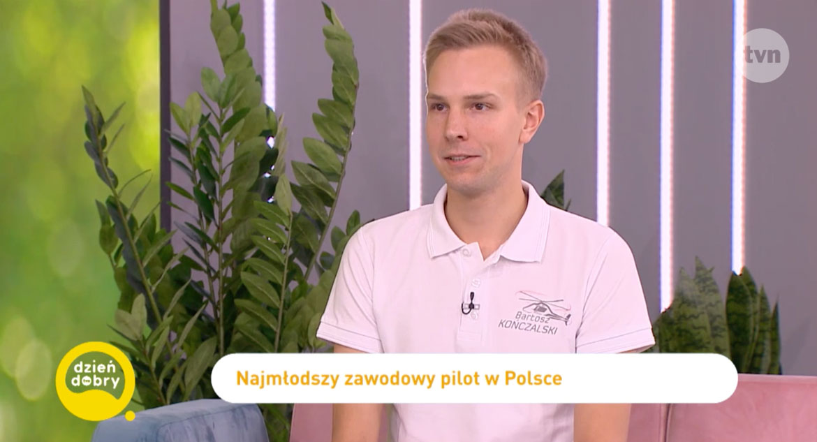 O zawodzie pilota w “Dzień dobry TVN”