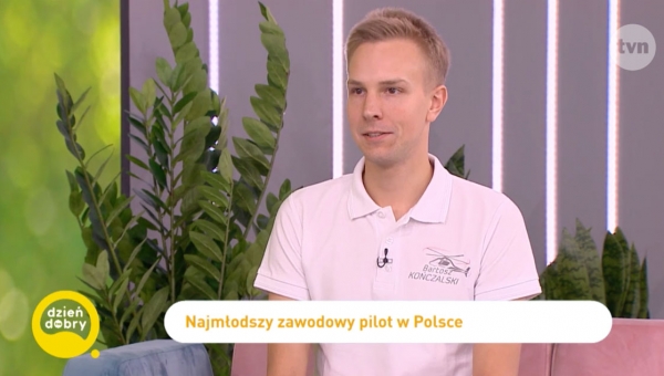 O zawodzie pilota w “Dzień dobry TVN”